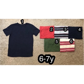 Áo cộc tay GAP bé trai hàng xuất (6-7y)