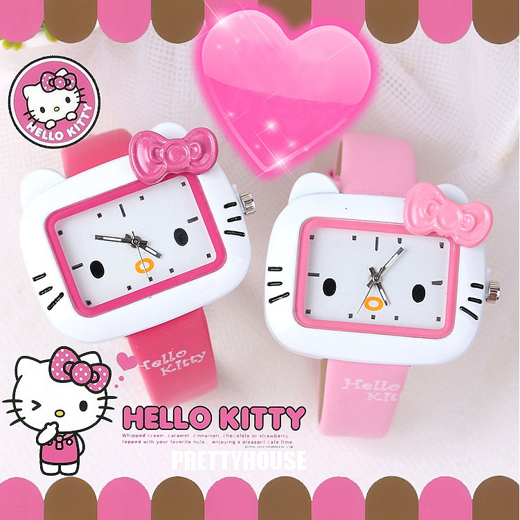 Đồng Hồ Điện Tử Hình Hello Kitty Cho Bé | BigBuy360 - bigbuy360.vn