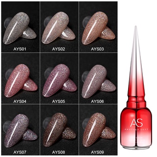 Sơn móng tay, sơn gel thạch As thạch nhũ mã AYS chai đỏ 15ml chính hãng-ĐỒ NAIL VIỆT