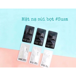 Mặt nạ sủi bọt thải độc su:m37 - combo 13g