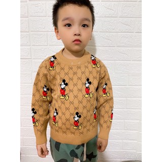 🧶🧶🧶ÁO LEN MICKEY BÉ TRAI HÀNG QCCC🧶🧶🧶