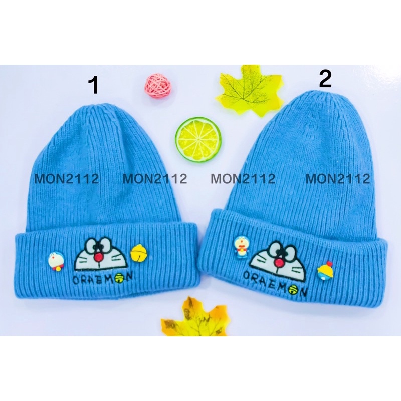 Mũ nón len Doraemon Doremon người lớn