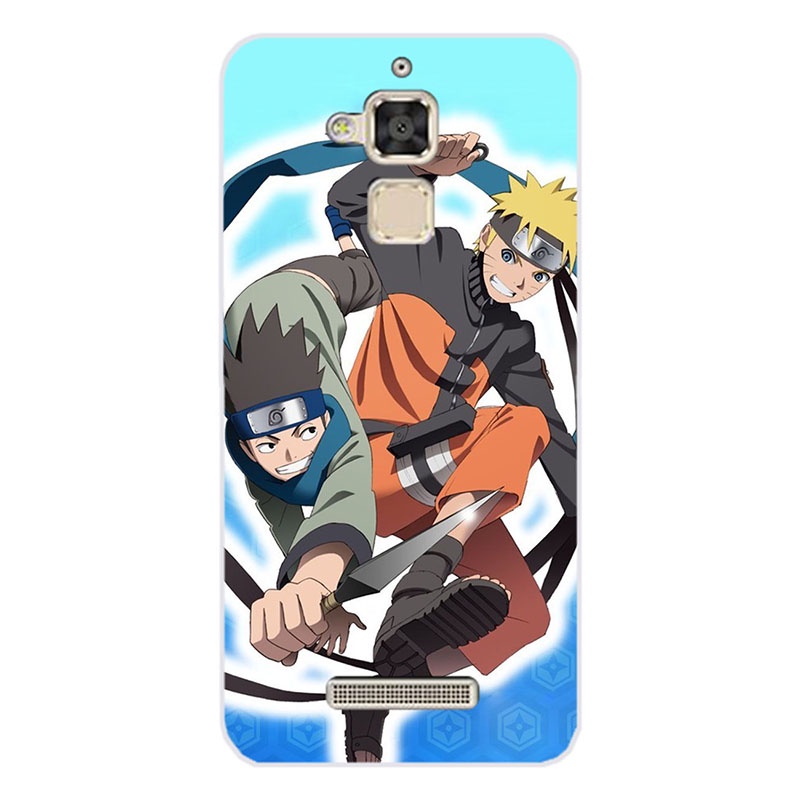 Ốp điện thoại silicon mềm hình Naruto cho Asus Zenfone 3 Max X008D 5.2 inch Zenfone 3 ZC520TL