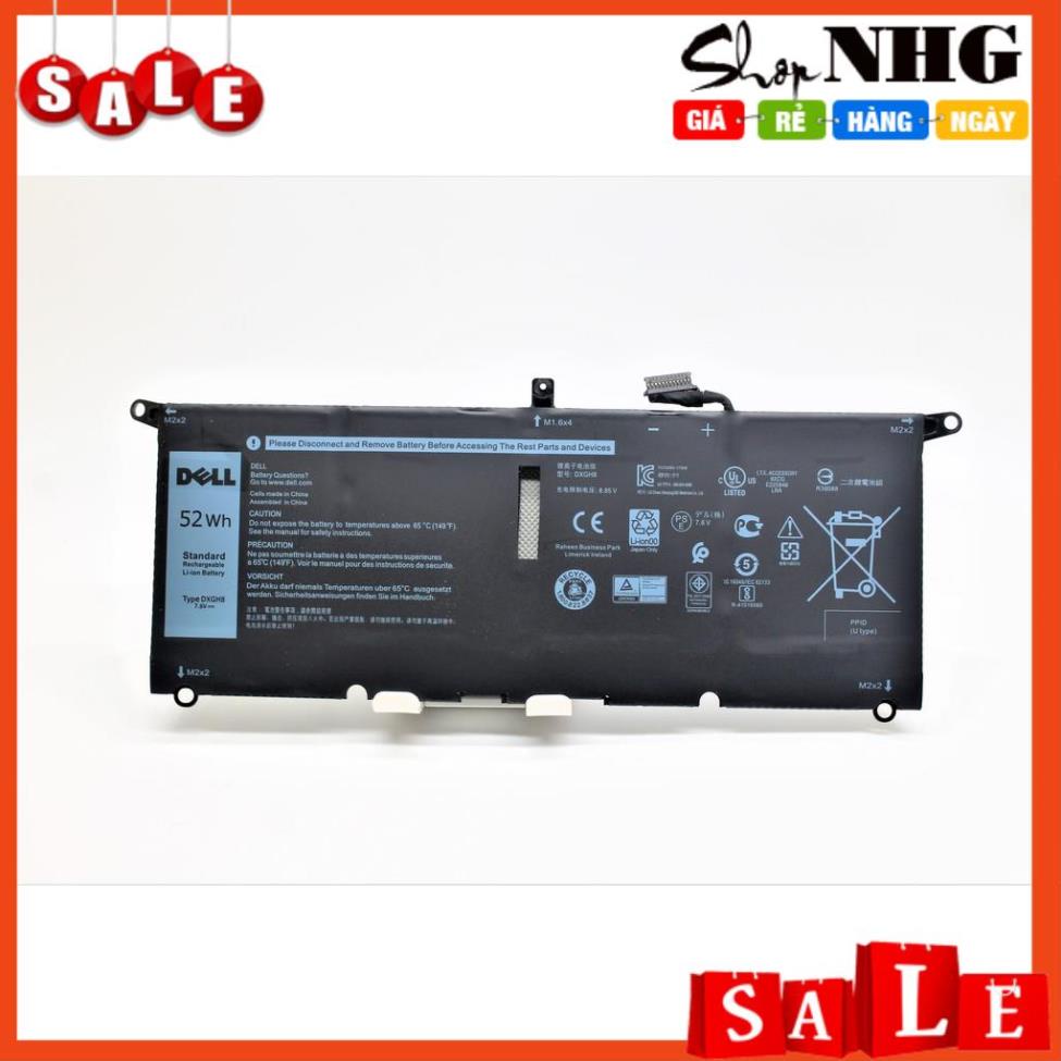 ⚡ Pin laptop Dell XPS 13 9370 9380 0DXGH8 DXGH8 G8VCF 0H754V