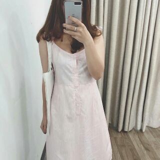 Đầm sọc nhí sát nách
