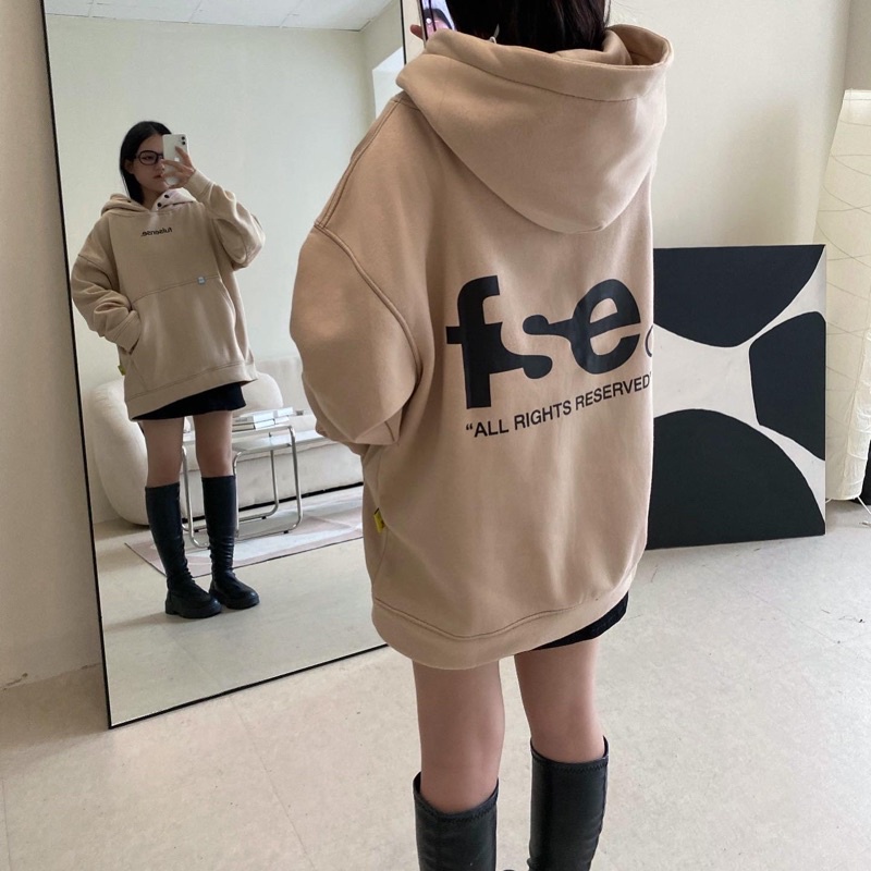 Áo hoodie FULSENSE - FSE® SEAM HD, Áo hoddie Local Brand basic form rộng nam nữ Oversize