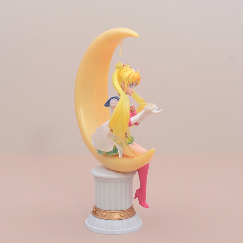 Sailor Moon Mô Hình Nhân Vật Thủy Thủ Mặt Trăng Bằng Pvc Chất Lượng Cao