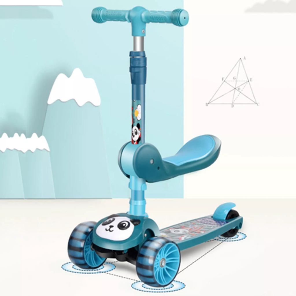 Xe Trượt Scooter Có Nhạc Và Đèn 3in1 - Xe Trượt Scooter Có Nhạc Và Đèn 3in1