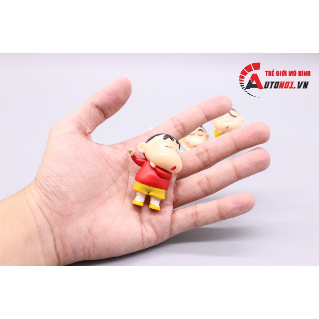 MÔ HÌNH NHÂN VẬT SHIN CÂU BÉ BÚT CHÌ SET 8 CON 6CM 6916