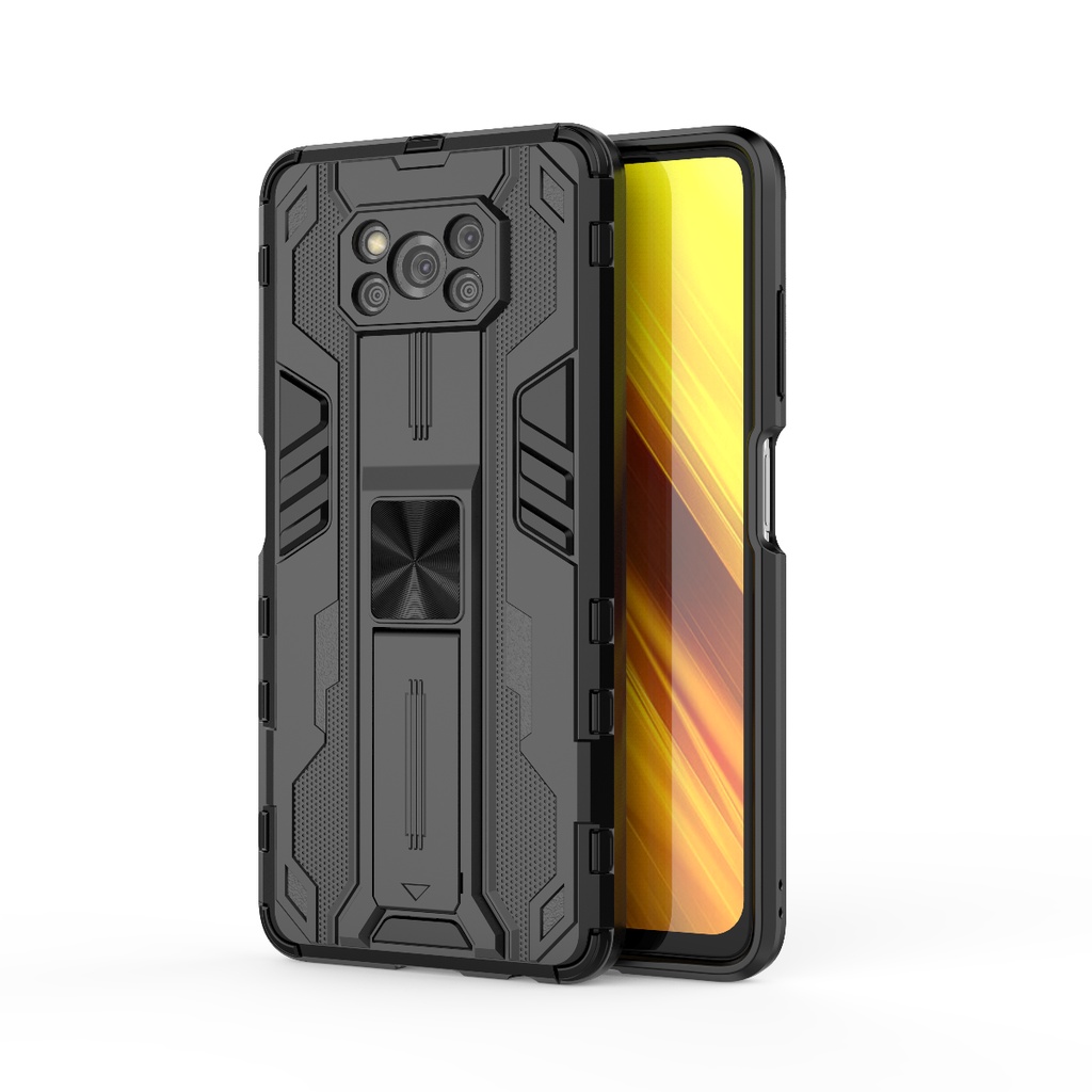 ỐP LƯNG IRON MAN VER 3 POCO X3 / X3 PRO CHỐNG SỐC GIÁ ĐỠ XEM PHIM CHẤT ĐẸP
