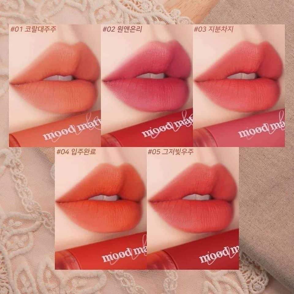 Son Kem Lì Peripera Ink Mood Matte Tint