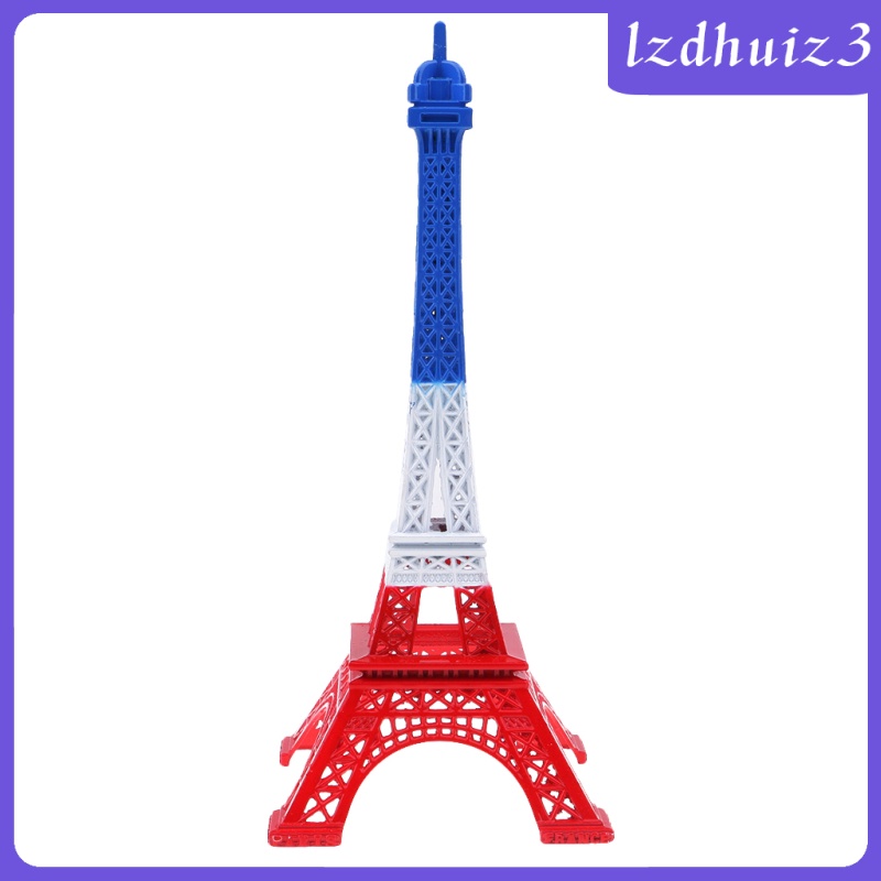 Gemgem Loey Color Paris Eiffel Tower Statue Antique Figurine Home Decor Vintage Metal 13/18/25 cm