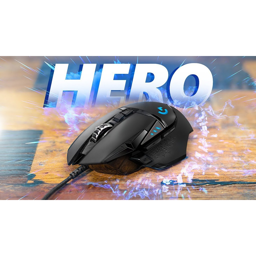 [ GIÁ SỐC ] - [ HOT ] - [ RẺ VÔ ĐỊCH ] Chuột Logitech G502 HERO - Chính Hãng Việt Nam - Mới 100%