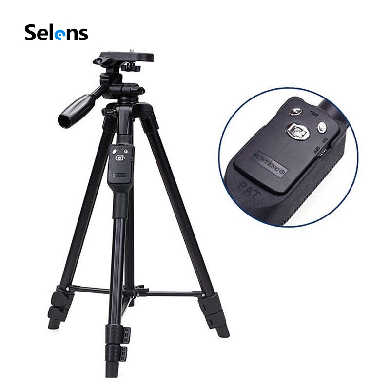 Chân Tripod Selens Yunteng Vct-5208 cho điện thoại/máy ảnh DSLR