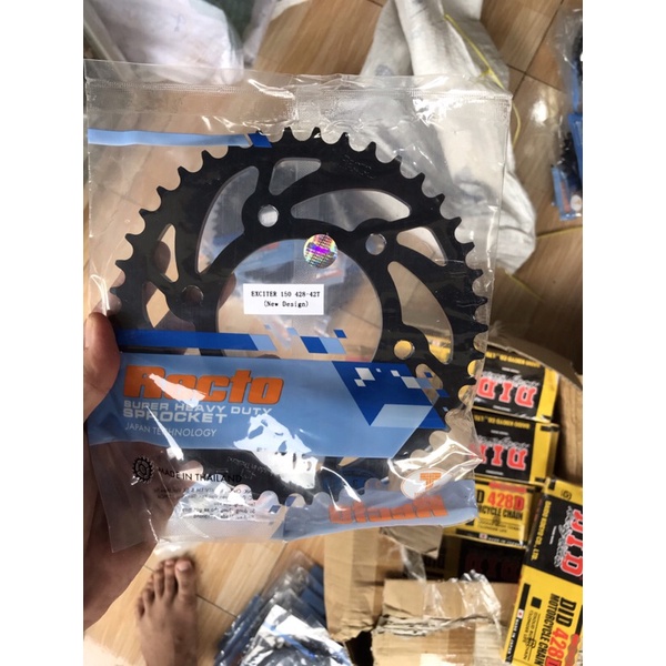 Dĩa recto cho exciter 150 155 đủ size 42 43 40 46