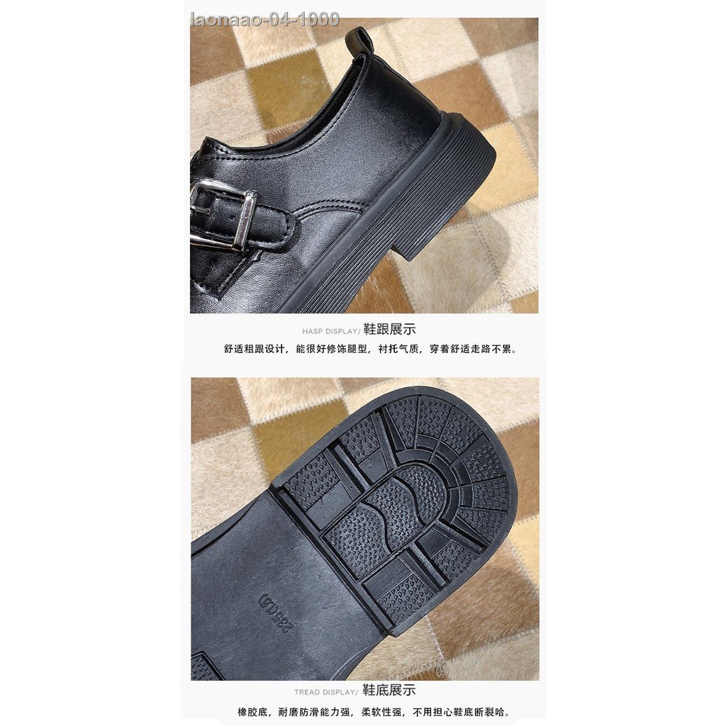 ♤∏Giày Oxford Đế Bằng Phối Khóa Gài Thời Trang Thanh Lịch | BigBuy360 - bigbuy360.vn