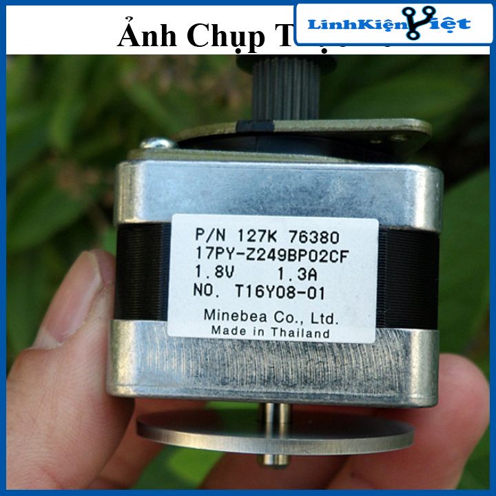 Động cơ bước 42BYG có giá đỡ dòng 1.3A bước góc 0.9 độ
