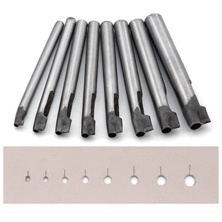 Đục lổ nấm tròn nhiều size - dụng cụ làm da handmade