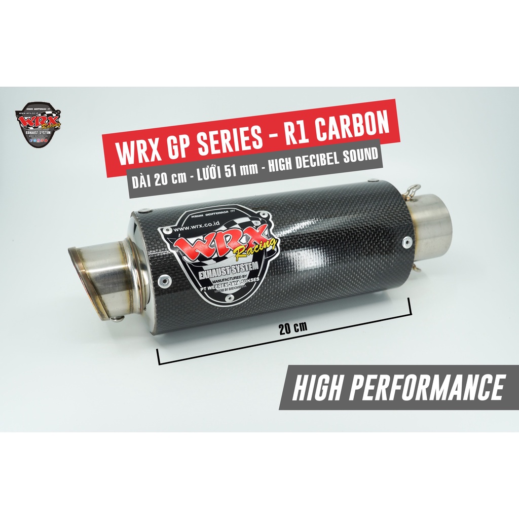 Pô WRX GP R1 Carbon