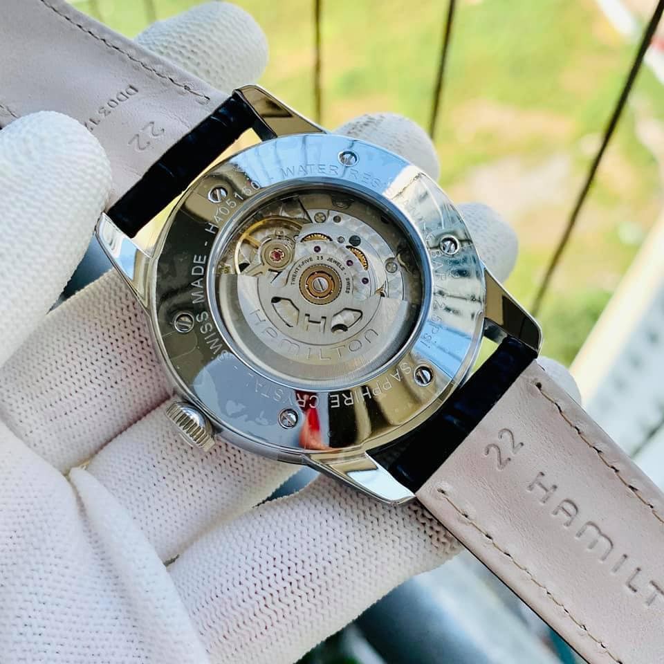Đồng hồ nam chính hãng Hamilton H40515781 Automatic - Máy cơ tự động - Mặt kính Sapphire