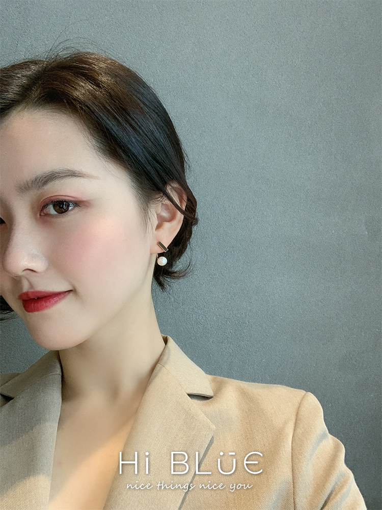 Hoa Tai Ngọc Trai Thời Trang Phong Cách Hàn Quốc Cho Nữ