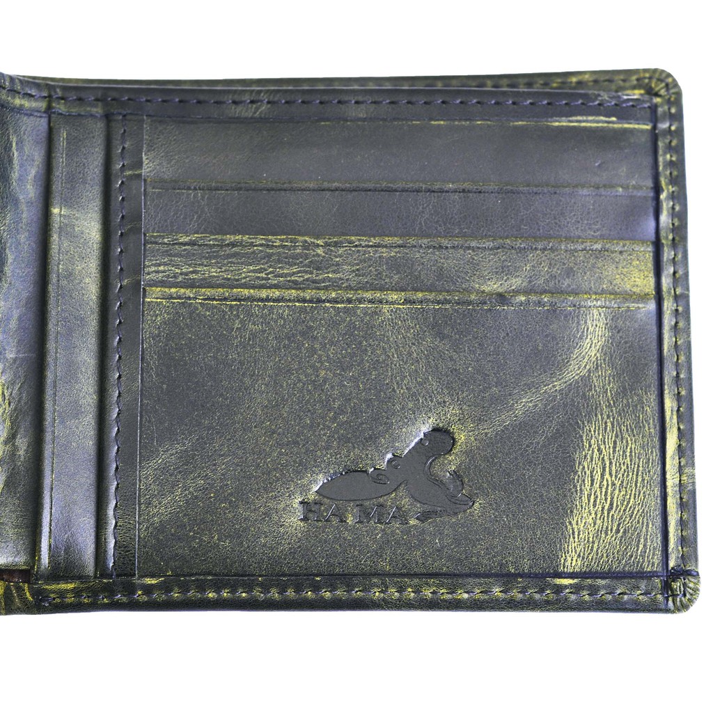 Ví nam da bò thật 100% da Pullup cao cấp