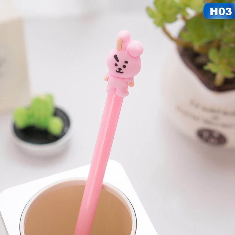 Hộp Bút Chì Có 8 Kiểu Họa Tiết Bt21 Bts Bangtang Boys Tata Chimmy Rj Cooky