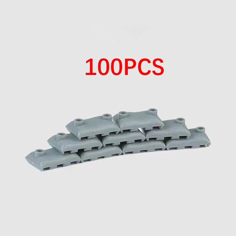 Bộ 50 / 100 Túi Cát Quân Đội WW2 Đồ Chơi Cho Bé MOC