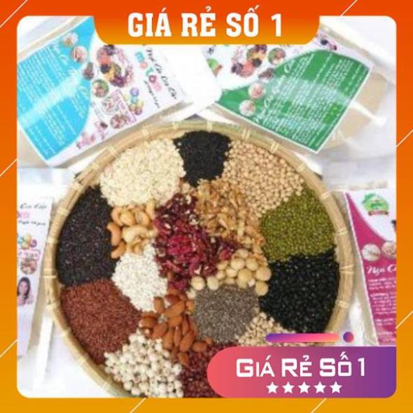 HÀNG CAO CẤP - 1KG BỘT NGŨ CỐC HANDMADE MẸ TÔM 17 HẠT DINH DƯỠNG, LỢI SỮA, TĂNG CÂN, GIẢM CÂN