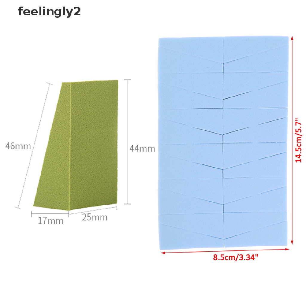 Set 24 Mút Trang Điểm Hình Tam Giác Tiện Dụng