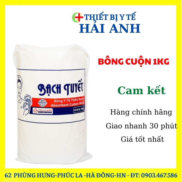 BÔNG CÂN BẠCH TUYẾT 1KG