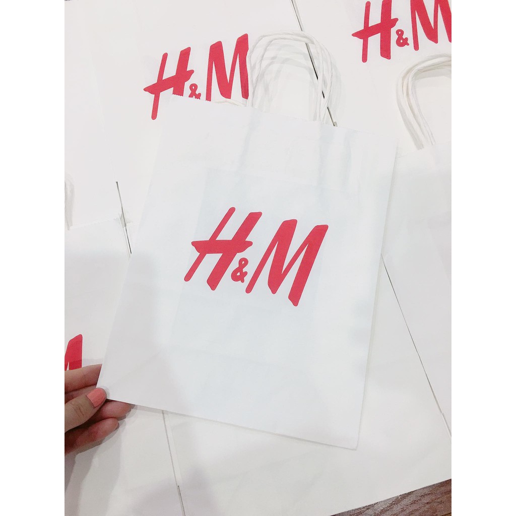 Túi giấy HM Auth chính hãng đựng làm quà tặng (H&amp;M AUTH)