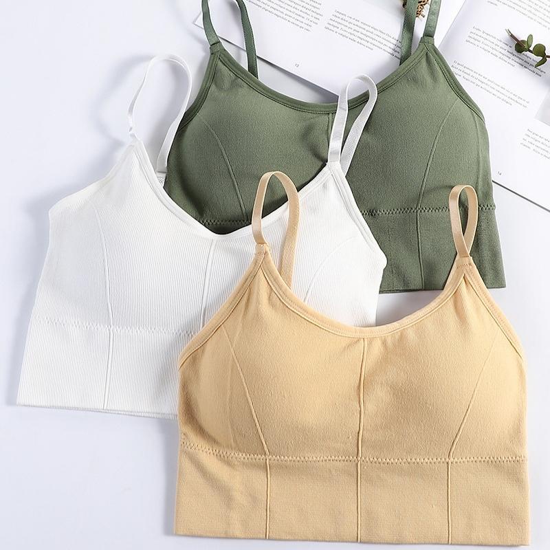 Áo Bra 2 Dây Mảnh Có Mút Ngực Tập Gym LOPEVA SECRET AL56