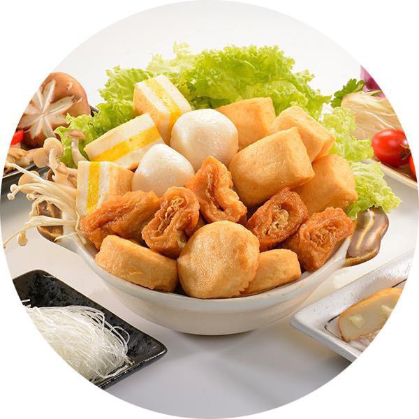 Combo viên thả lẩu hải sản 5 in 1 EB 500g thượng hạng