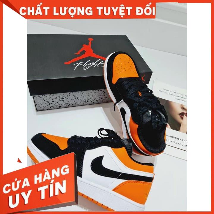Giày Thể Thao Jodan 1 cổ thấp, Giày Sneaker JD1 Low thấp cổ các màu hot nhất nam nữ FULL BOX BILL