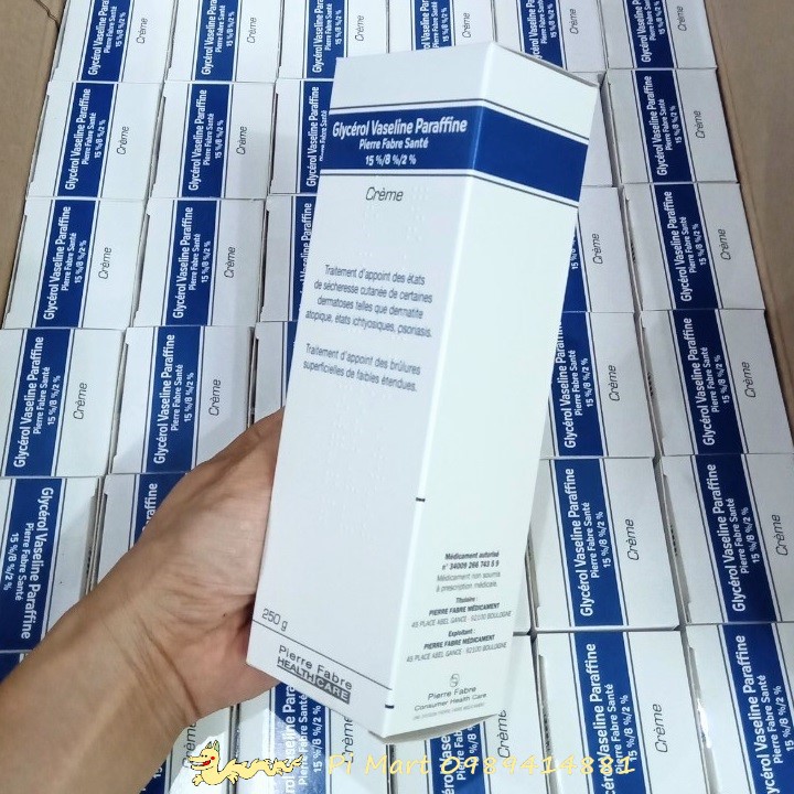 Kem nẻ GLycerol Vaseline Paraffine 250g (Dexeryl)