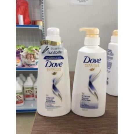 TỔNG BUÔN SLL Gội xả Dove Thái lan ( dầu gội 480 ml - Dầu xả 460ml)