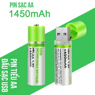 Pin Sạc cổng USB AA 1.2V - 1450mAh AA