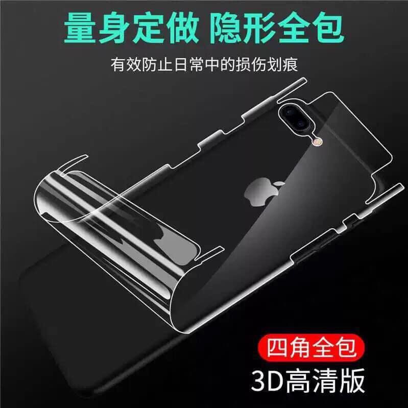 Miếng dán PPF Full màn nhámChống vân tay MẶT TRƯỚC + SAU Iphone 7, 8,7 Plus,8 Plus,XS,XS Max,XR,Iphone 11, 11 Pro Max