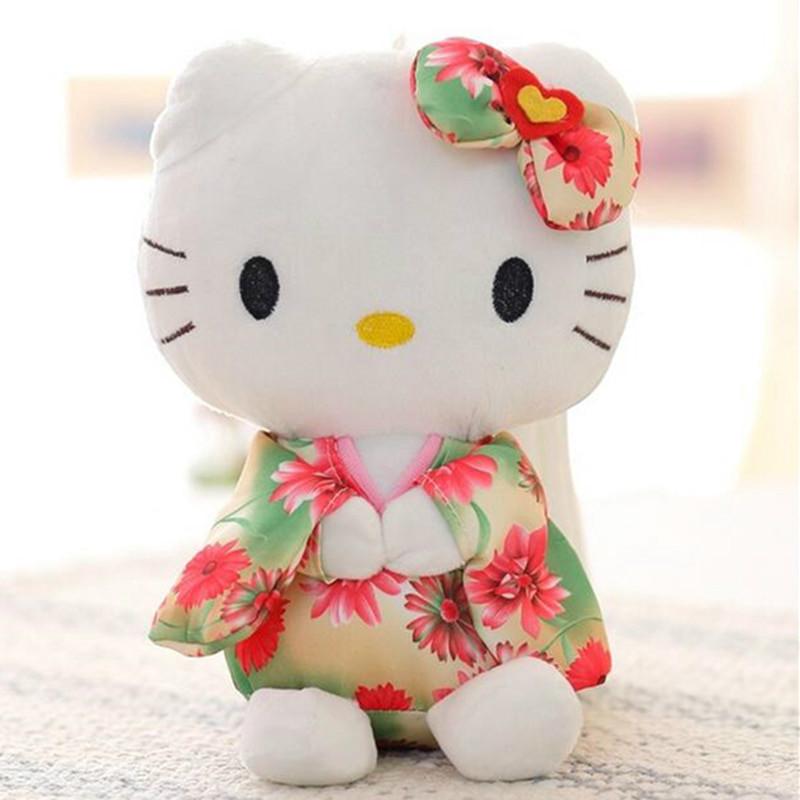 Thú Nhồi Bông Hình Mèo Kitty Xinh Xắn Đáng Yêu