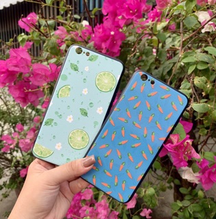 Ốp lưng trái cây in nổi 4d