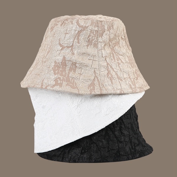 Mũ Bucket Nữ Vải Cotton Mềm Phối Ren Jussy Fashion Kiểu Nón Tai Bèo Vành Cụp Phong Cách Hàn Quốc Thời Trang Thu Đông