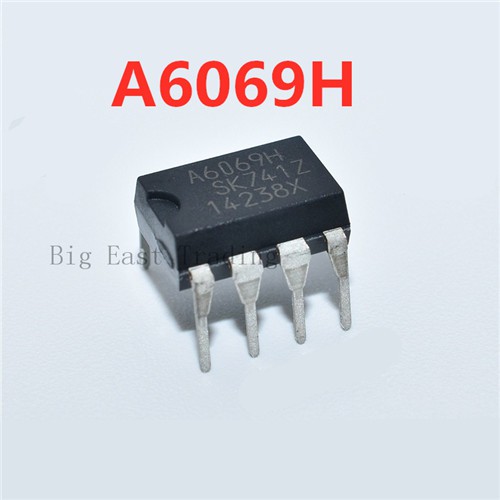 2 CÁI A6069H DIP7 STR-A6069H DIP A6069 DIP-7, đảm bảo chất lượng