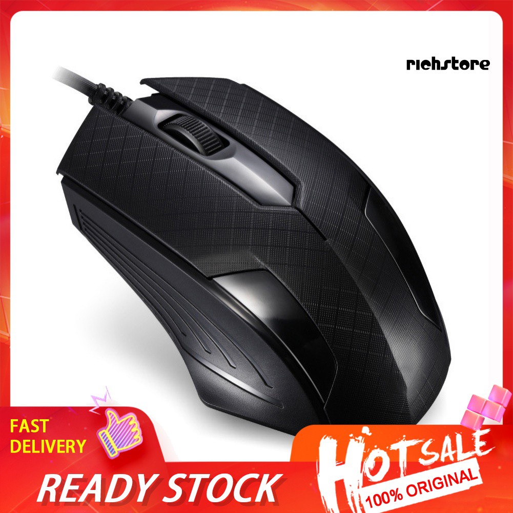 Chuột Quang Có Dây 1200dpi Dùng Để Chơi Game