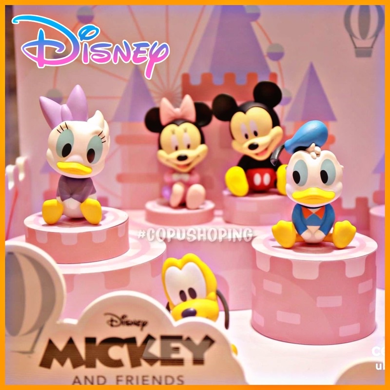 (Blind Box - Hộp Mù) Mô hình nhân vật Chuột Mickey Mouse và những người bạn Disney Miniso