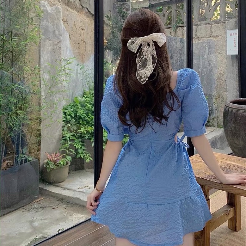 Đầm cut eo dây rút BIGSIZE  - Xẹt Studio Lady