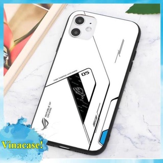Ốp lưng kính cường lực iPhone 11 - ROG Gaming