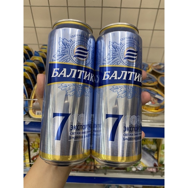Bia Baltika Nga số 7 lon 0,5L