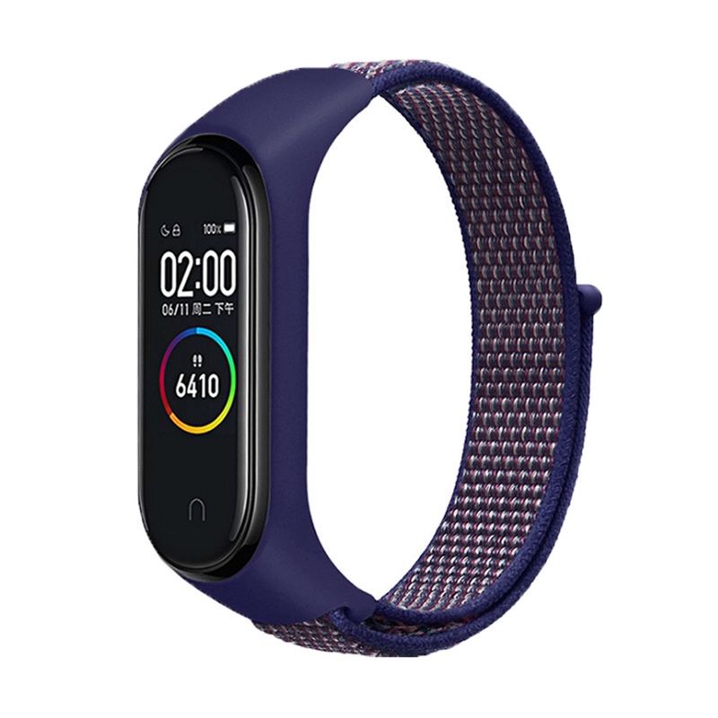 Dây Đeo Thay Thế Chất Liệu Nylon Cho Xiaomi Mi band 6 5 4 3 band7 band6 Mi band 7