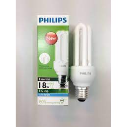 ⚡Giao Hỏa Tốc trong 1h⚡ Bóng Chữ U Compact Philips 18W.